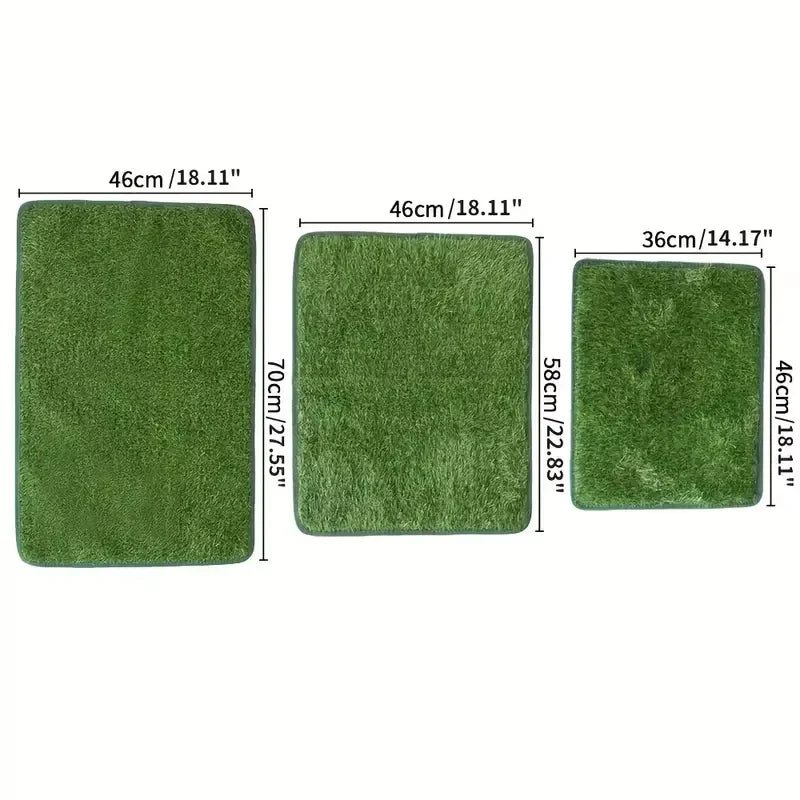 Reusable Dog Toilet Dog Lawn Carpet: Artificial Grass Rug for Dog, Dog Toilet, Training Mat, Dog Toilet for Balcony Patio Garden