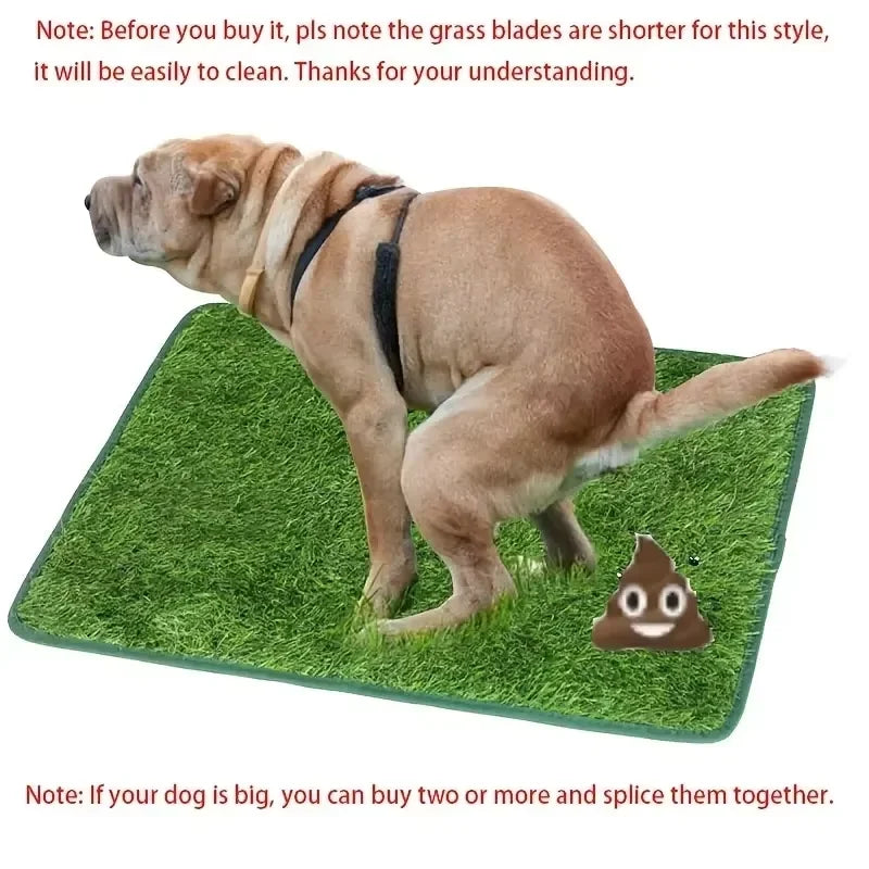 Reusable Dog Toilet Dog Lawn Carpet: Artificial Grass Rug for Dog, Dog Toilet, Training Mat, Dog Toilet for Balcony Patio Garden